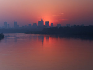 Zachód nad Warszawą